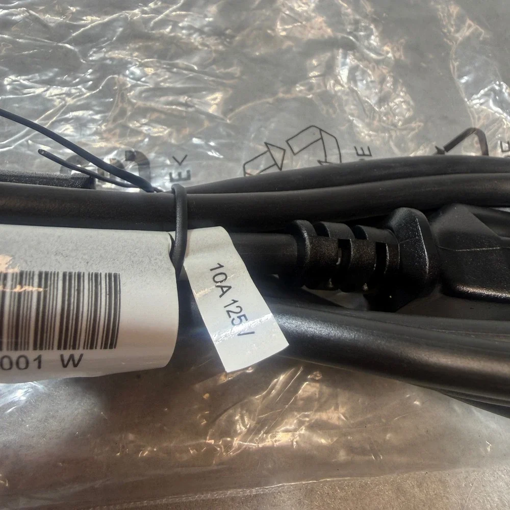 Longwell Power Cord Unisex OS Black 10A 125V 18AWG 3-Prong 27.00118.001 W Cable